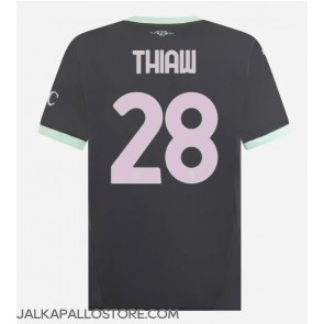 AC Milan Malick Thiaw #28 Kolmaspaita 2024-25 Lyhythihainen